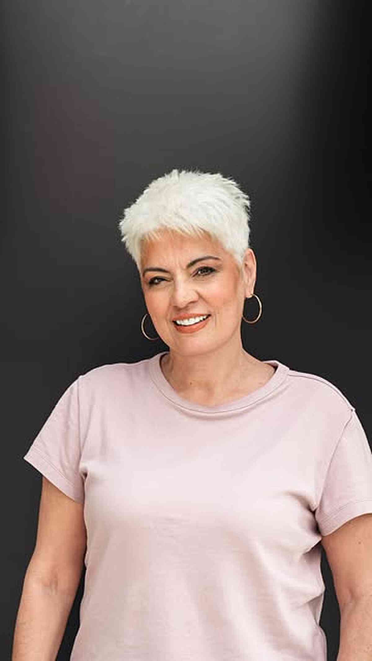 Choppy Textured Pixie with Effortless Volume