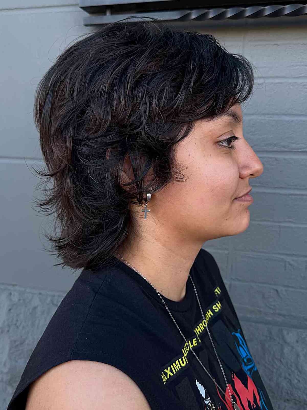 Textured Shaggy Layered Cut