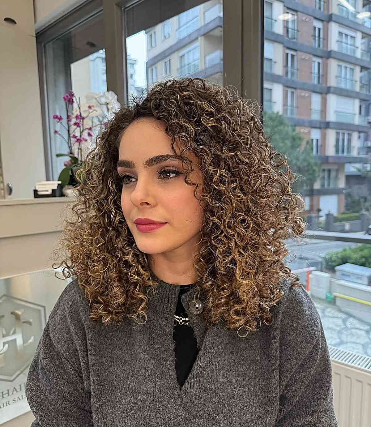 Beautiful Bouncy Curly Bob