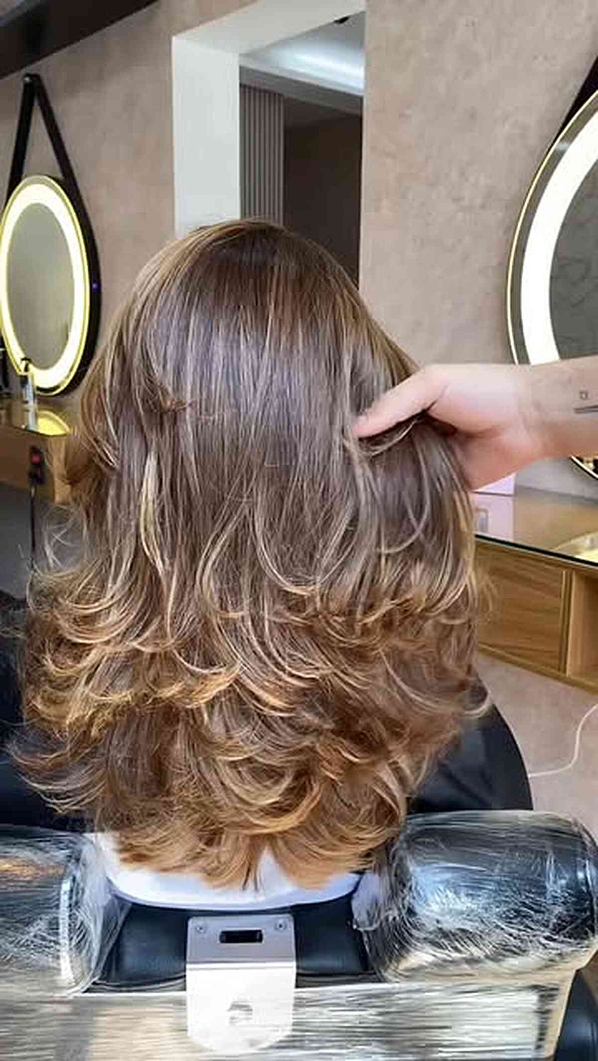 Warm Bronde Melt with Honey Ends