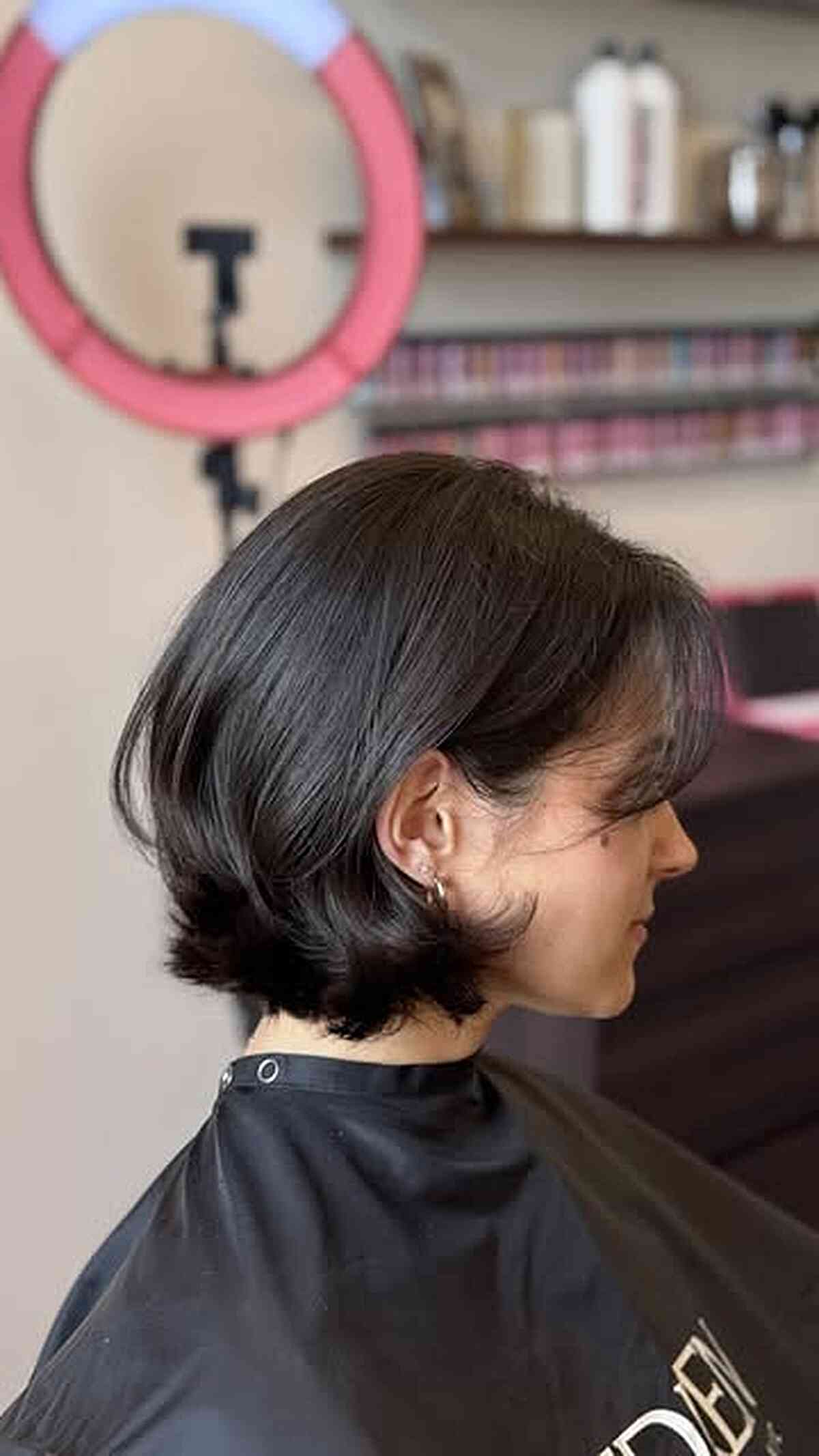 Stylish Flip Layered Bob
