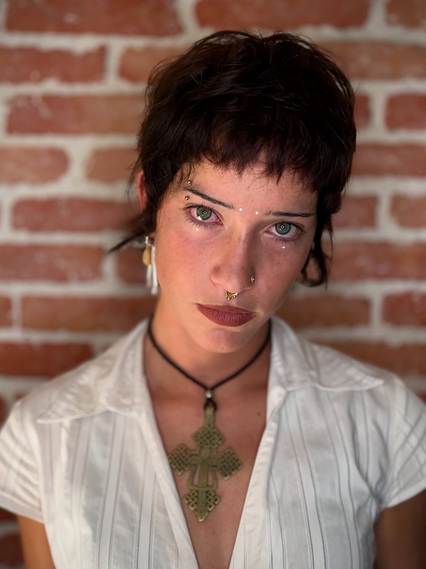 Edgy Textured Short Wolf Cut with Jagged Micro Fringe