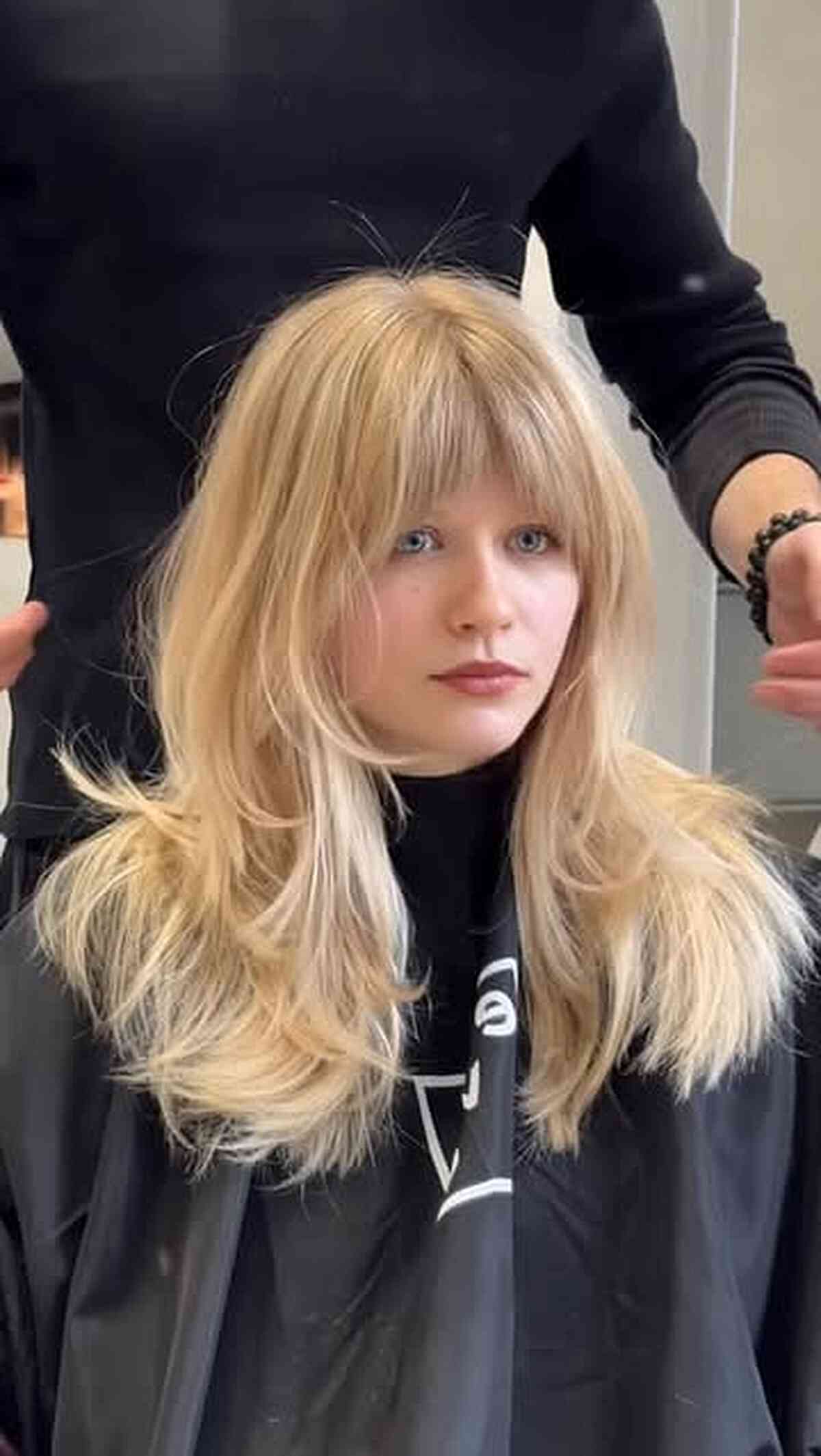 Feathered Butterfly Layers with Soft Fringe