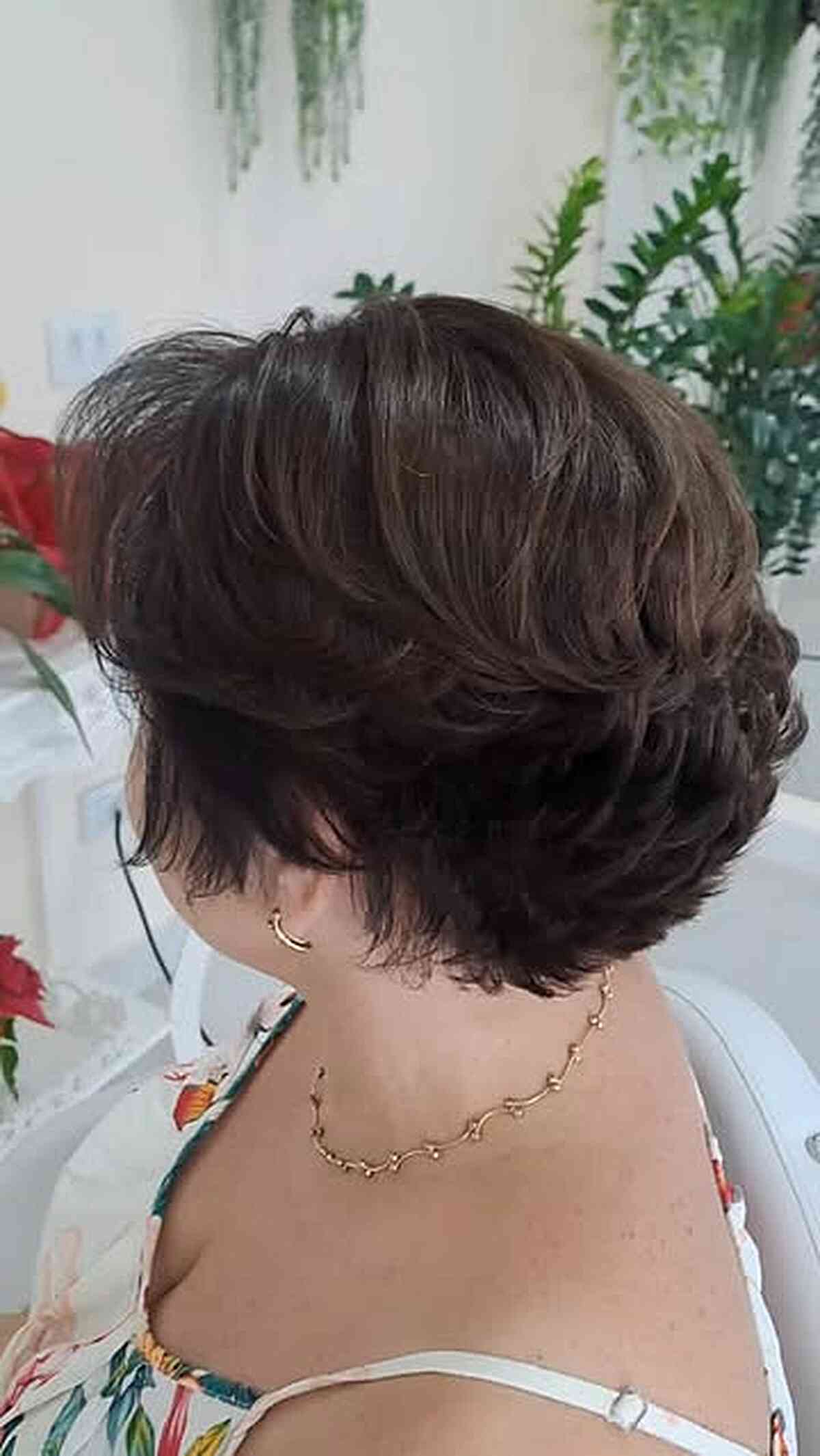 Textured Bixie Cut with Soft Layers