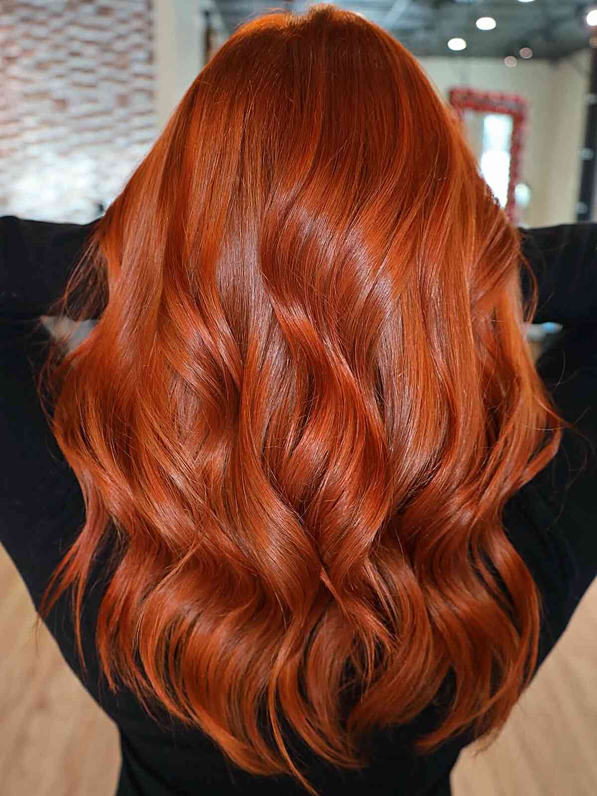 Vibrant Pumpkin Spice Waves