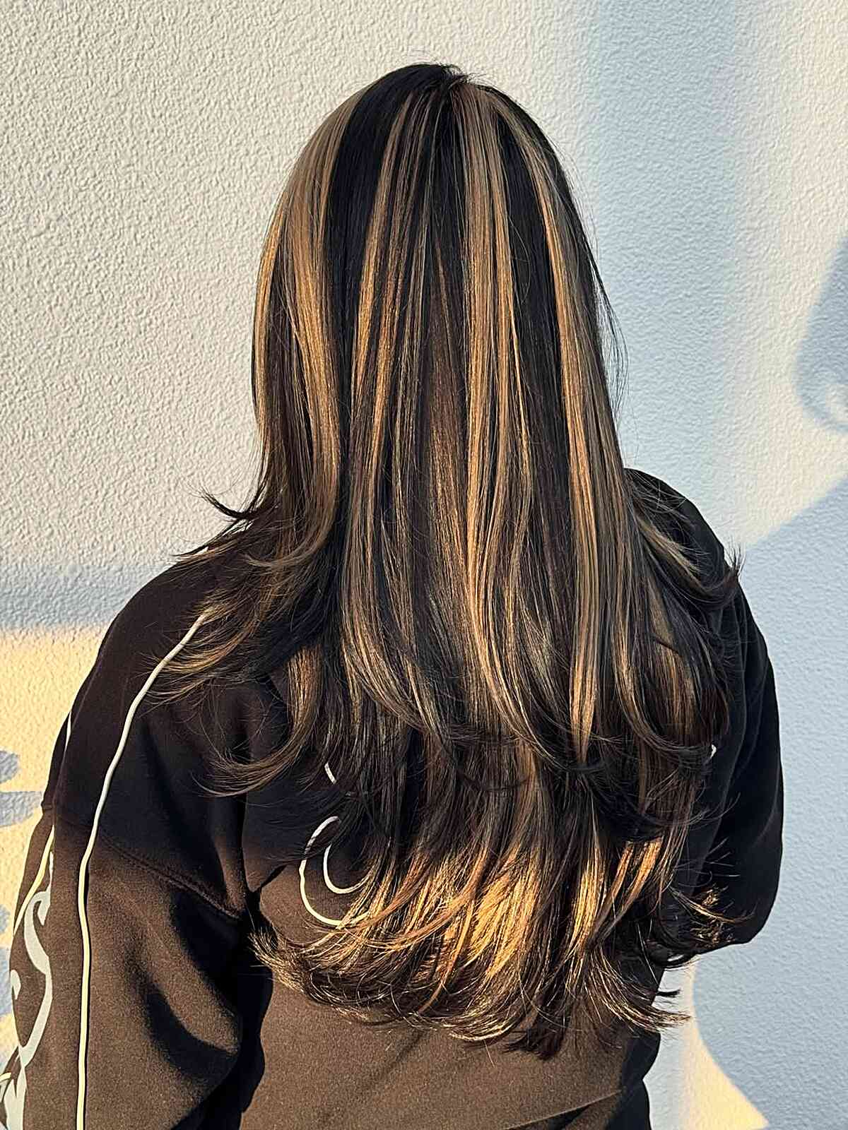 Y2K Chunky Highlights with Long Layers