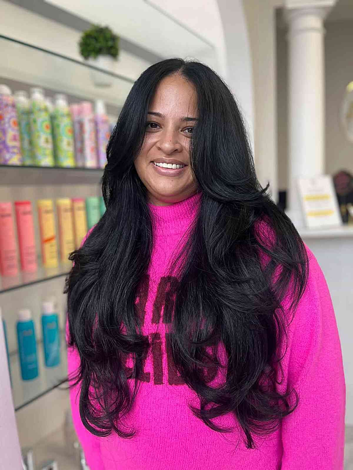 Luxurious Long Layers with Soft Waves