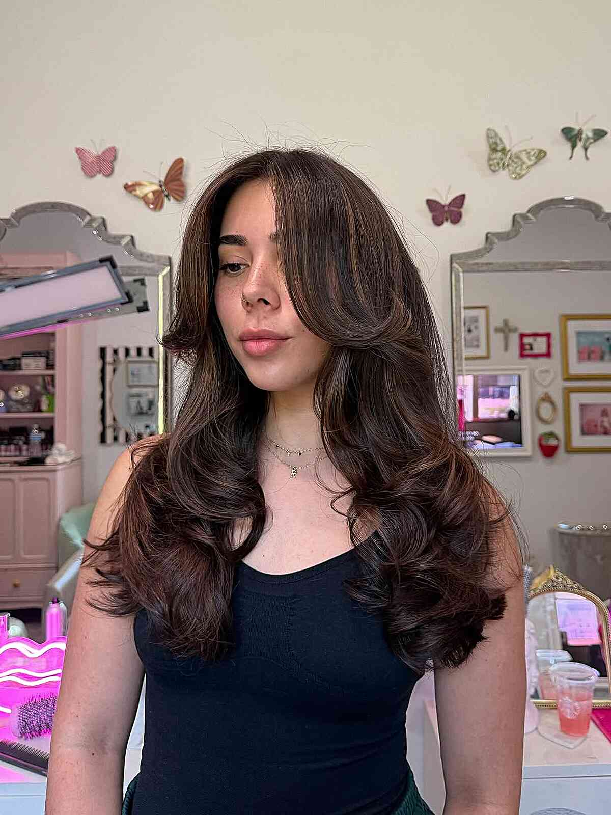 Beautiful Voluminous Blowout Hair