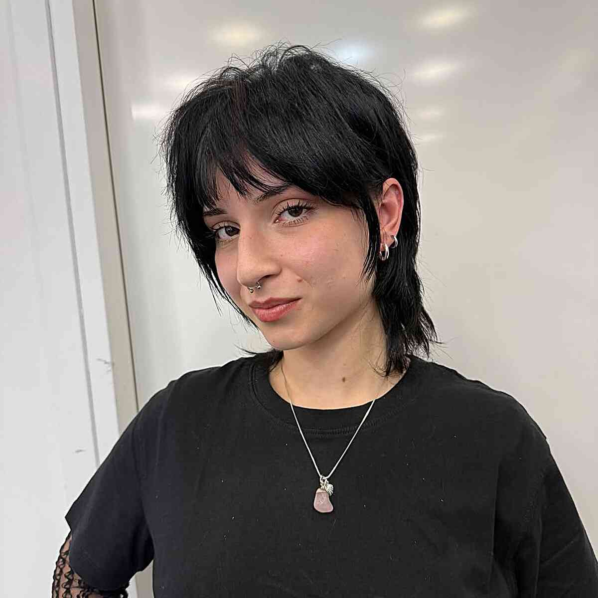 Edgy Short Shag for Fine Hair