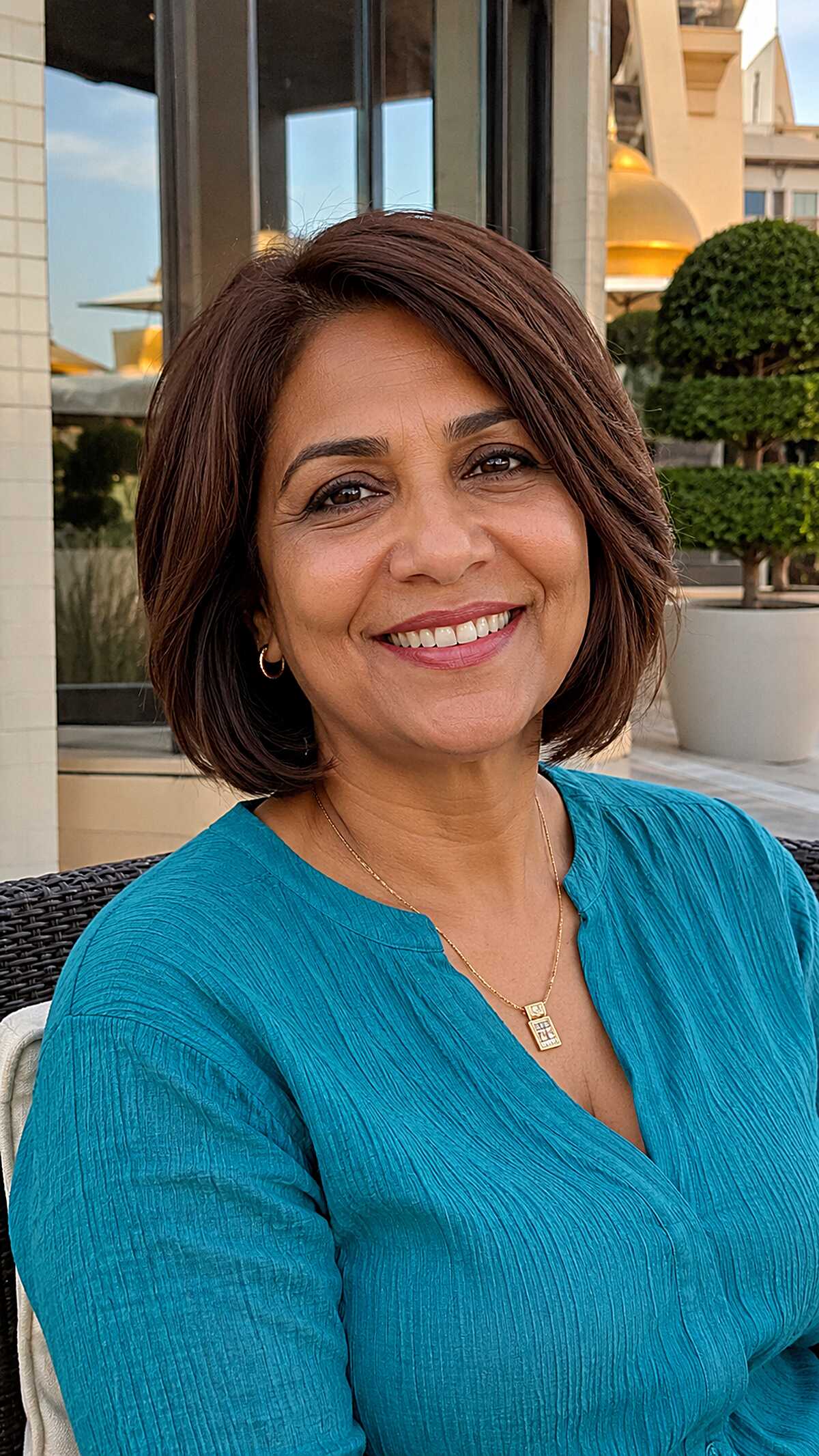 Deep Espresso Chin-Length Bob with Wispy Textured Ends