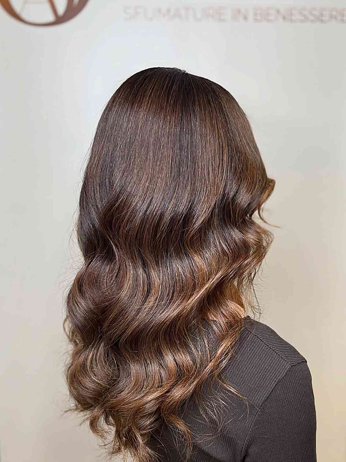 Gorgeous Caramel Brown Waves