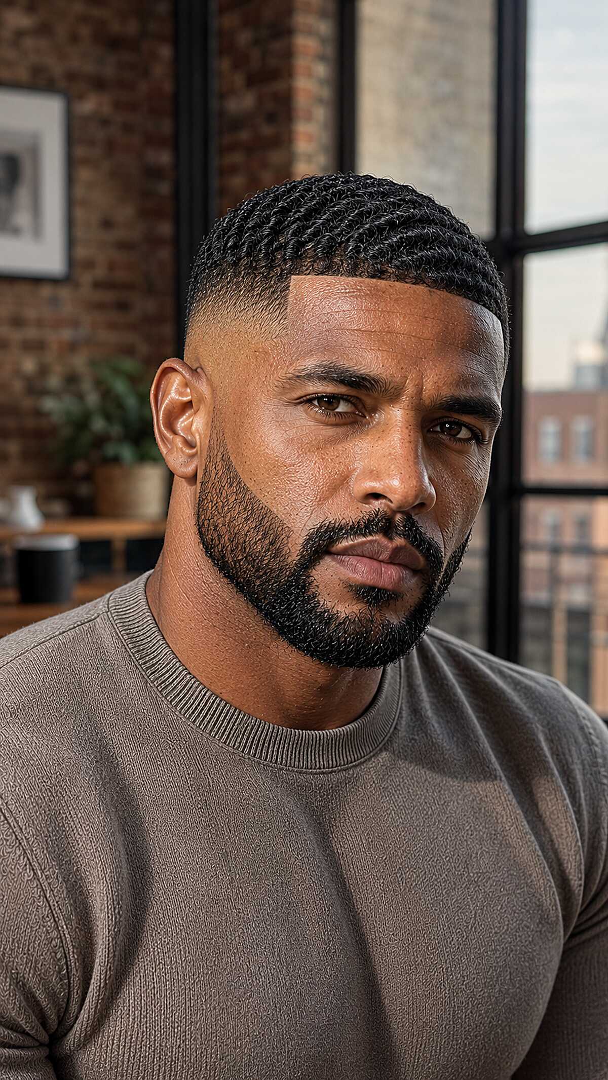 360 waves with crisp lineup and mid skin fade