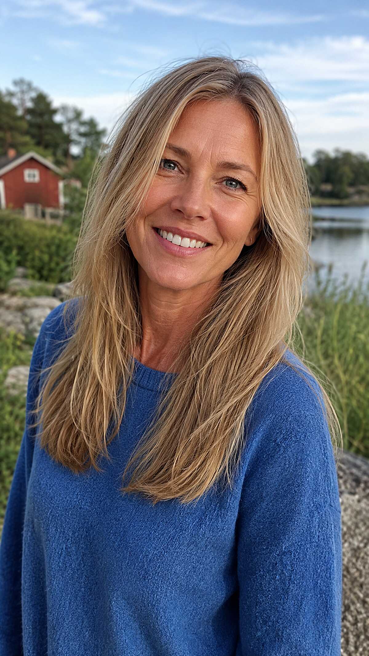 Lived-In Natural Blonde with Subtle Long Layers