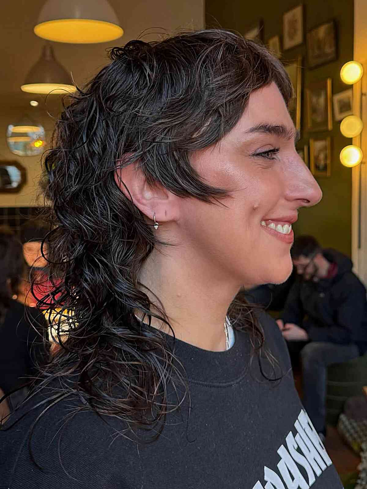 Trendy Modern Mullet with Textured Layers