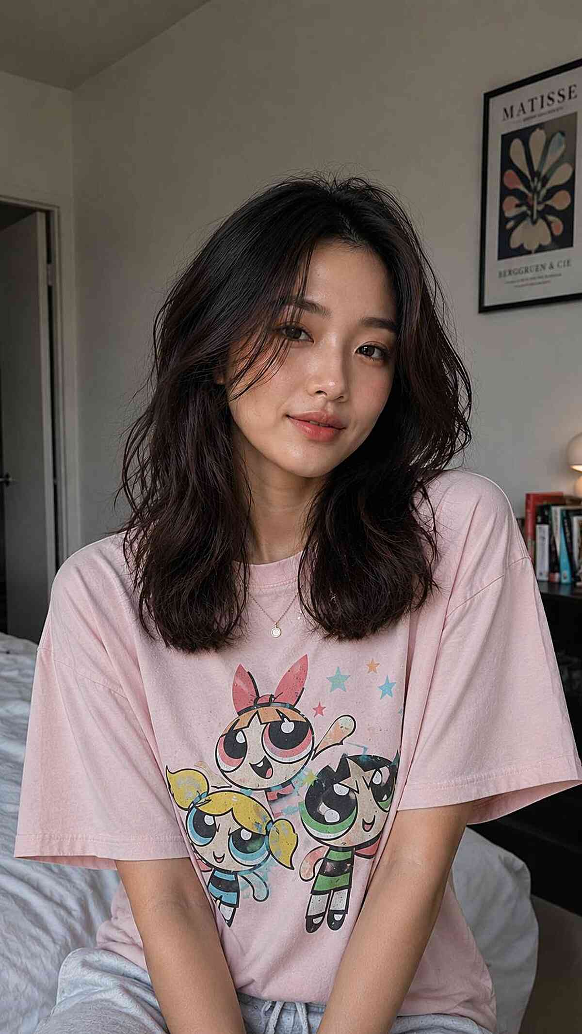 Casual Wavy Lob with Soft Layers