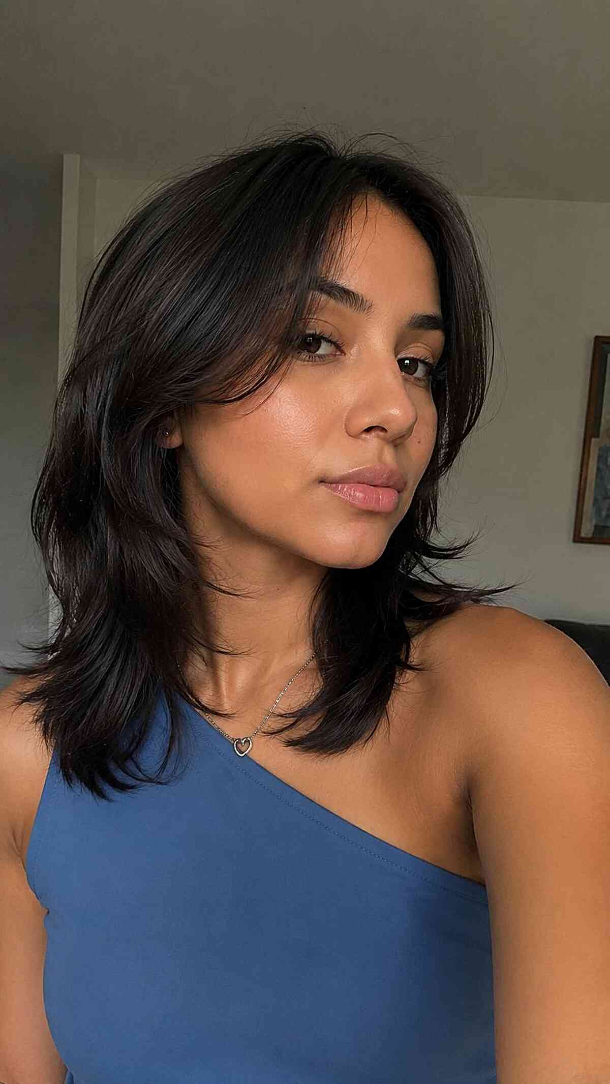 Effortless Medium Layered Haircut