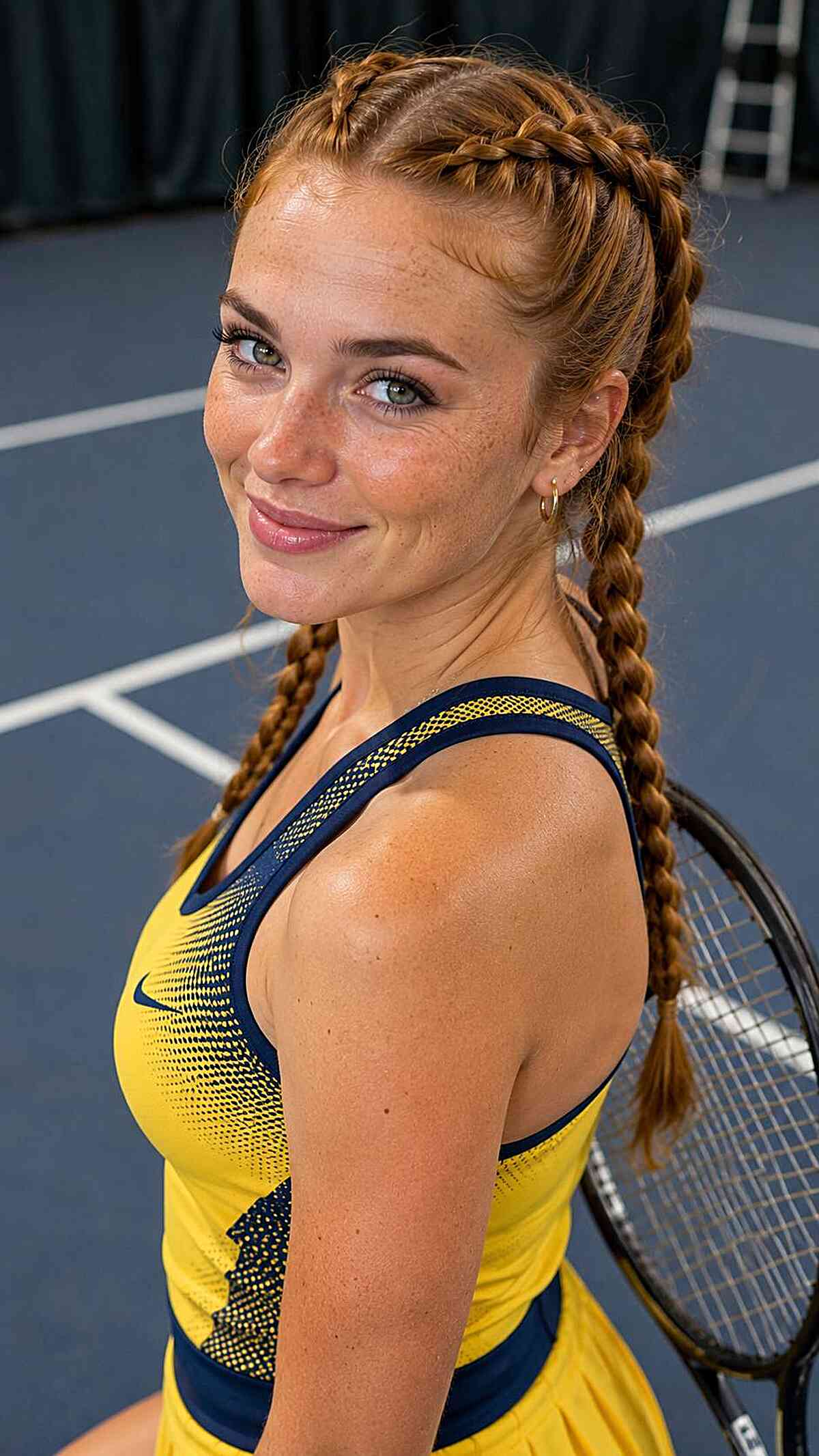 Dynamic Double French Braids for Active Lifestyles