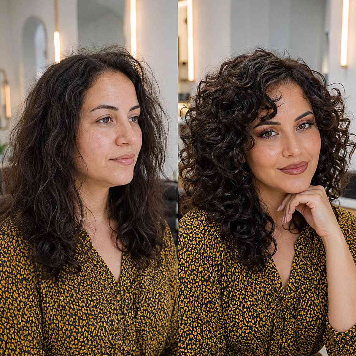 Defined Curly Transformation with Layered Bounce