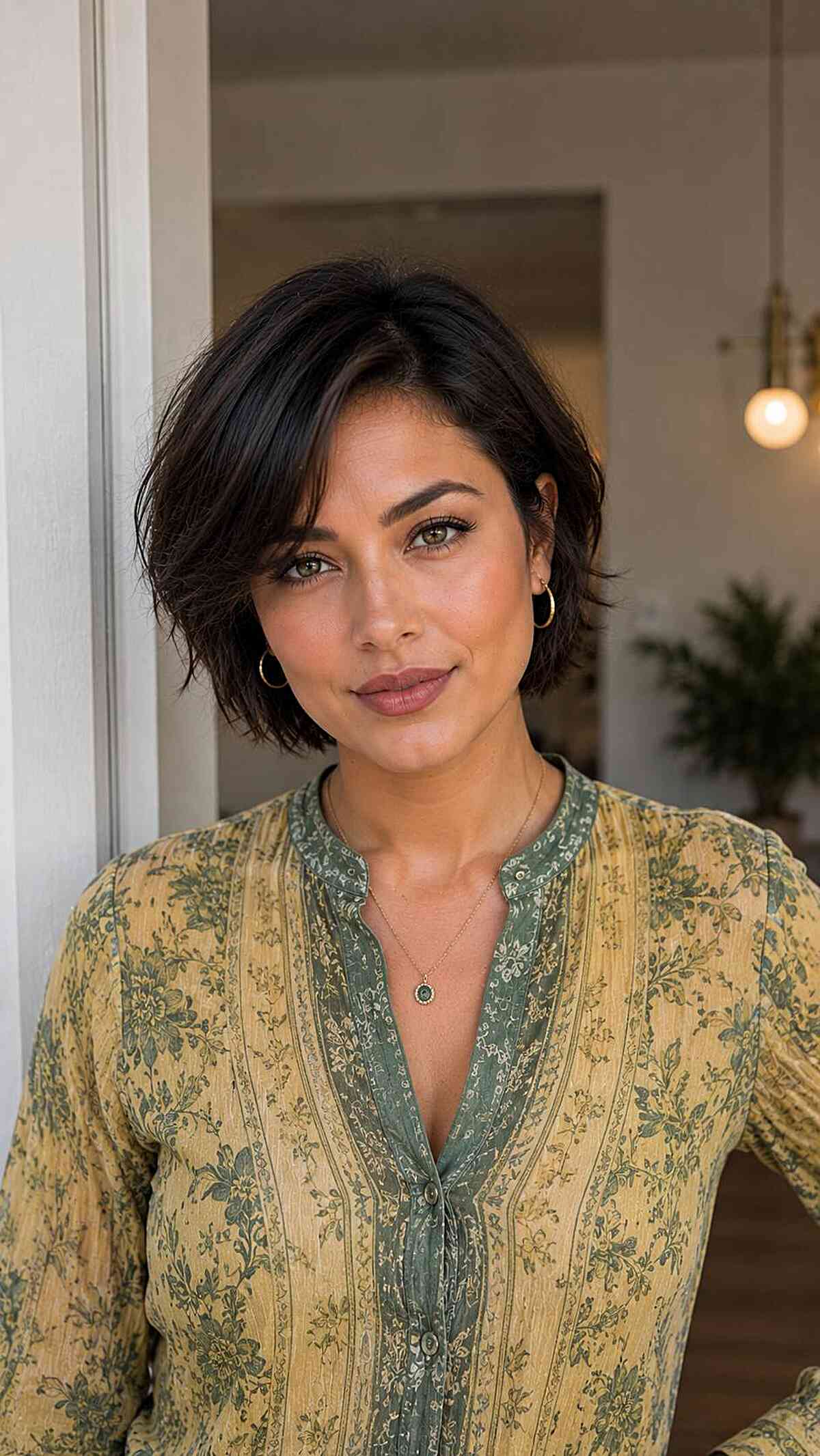 Textured Cove Haircut with Soft Layers