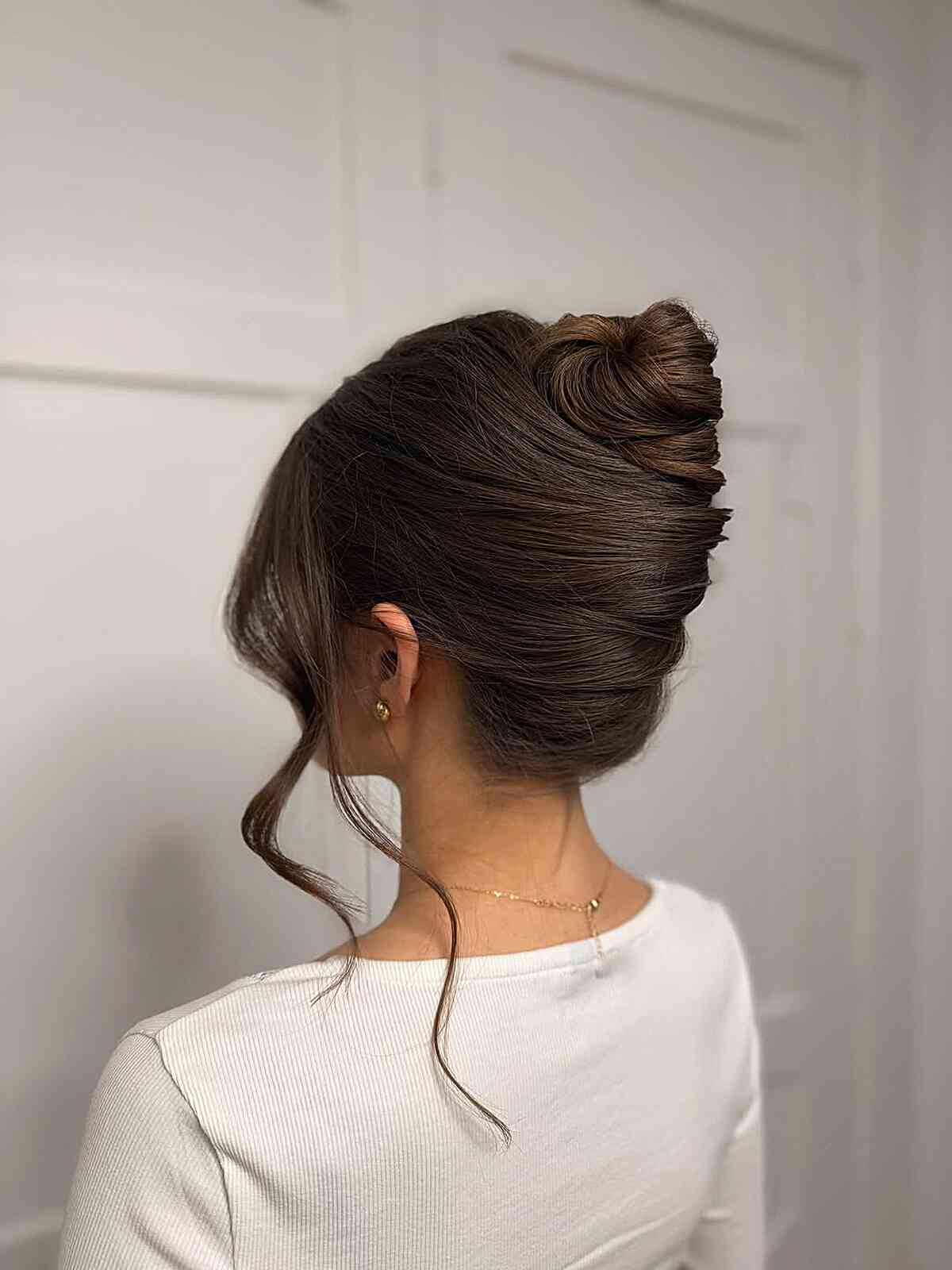 Elegant French Twist Updo