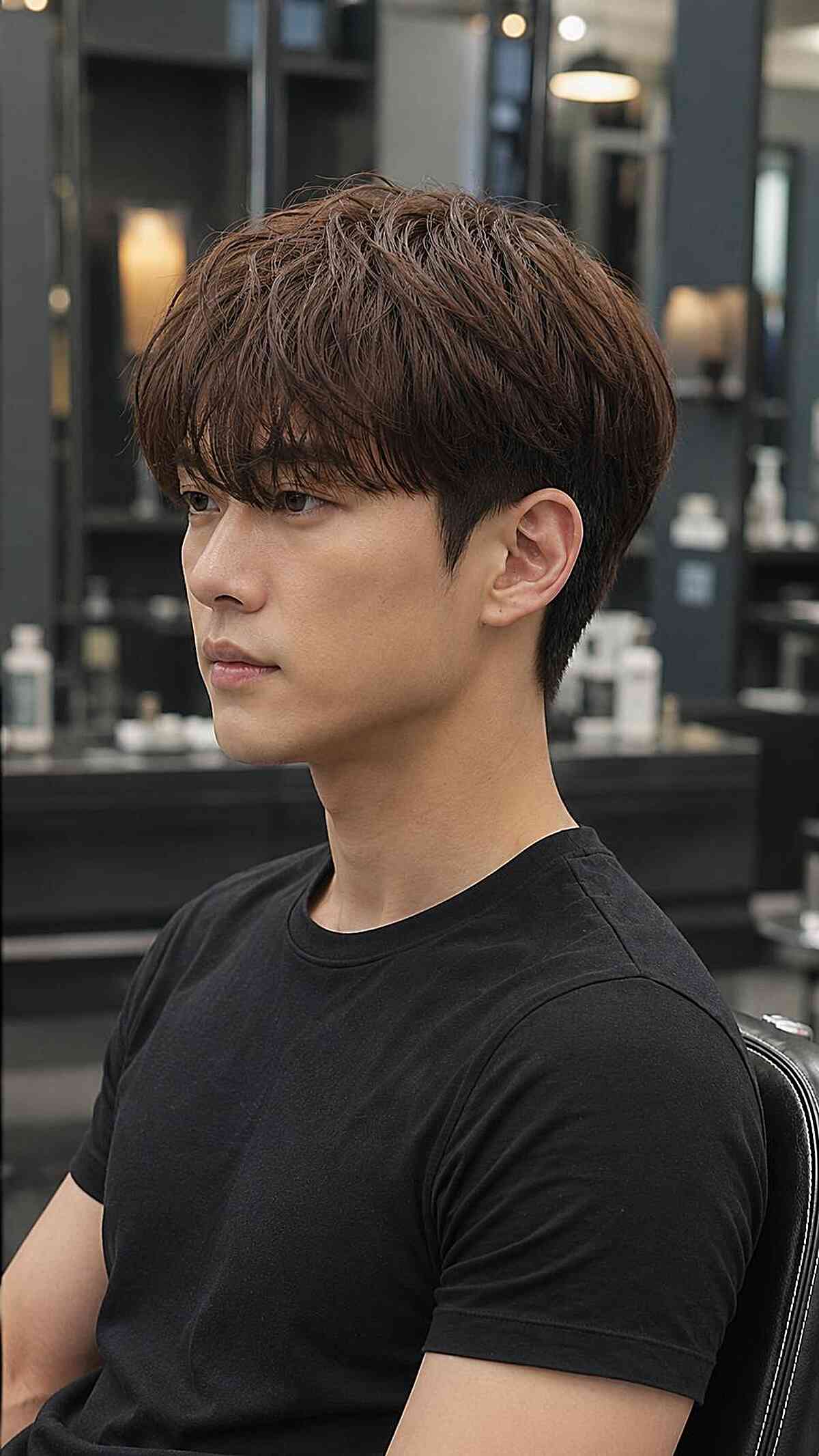Modern Textured Mod Cut for Men