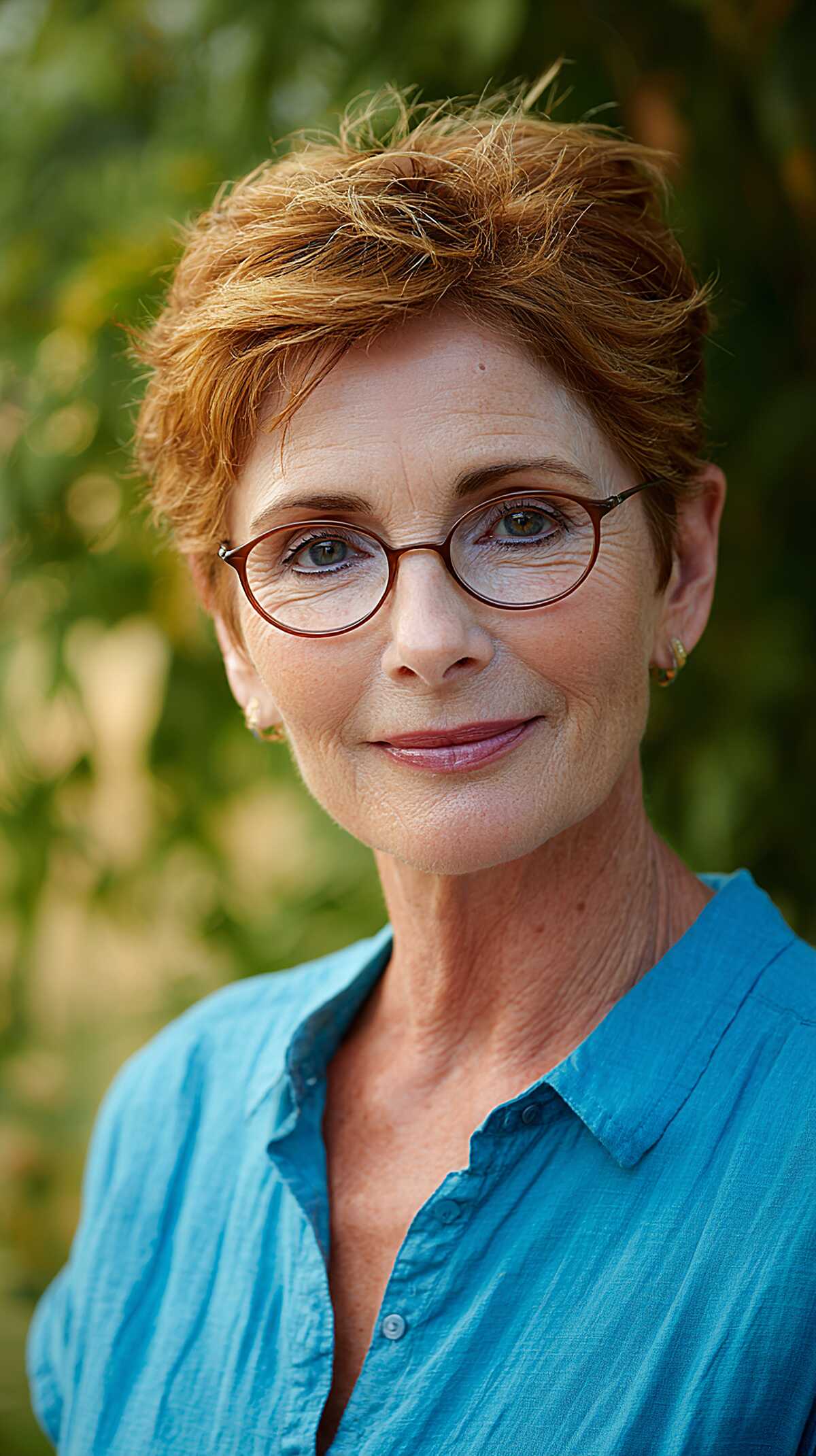Lived-In Ginger Pixie With Unstructured Crown