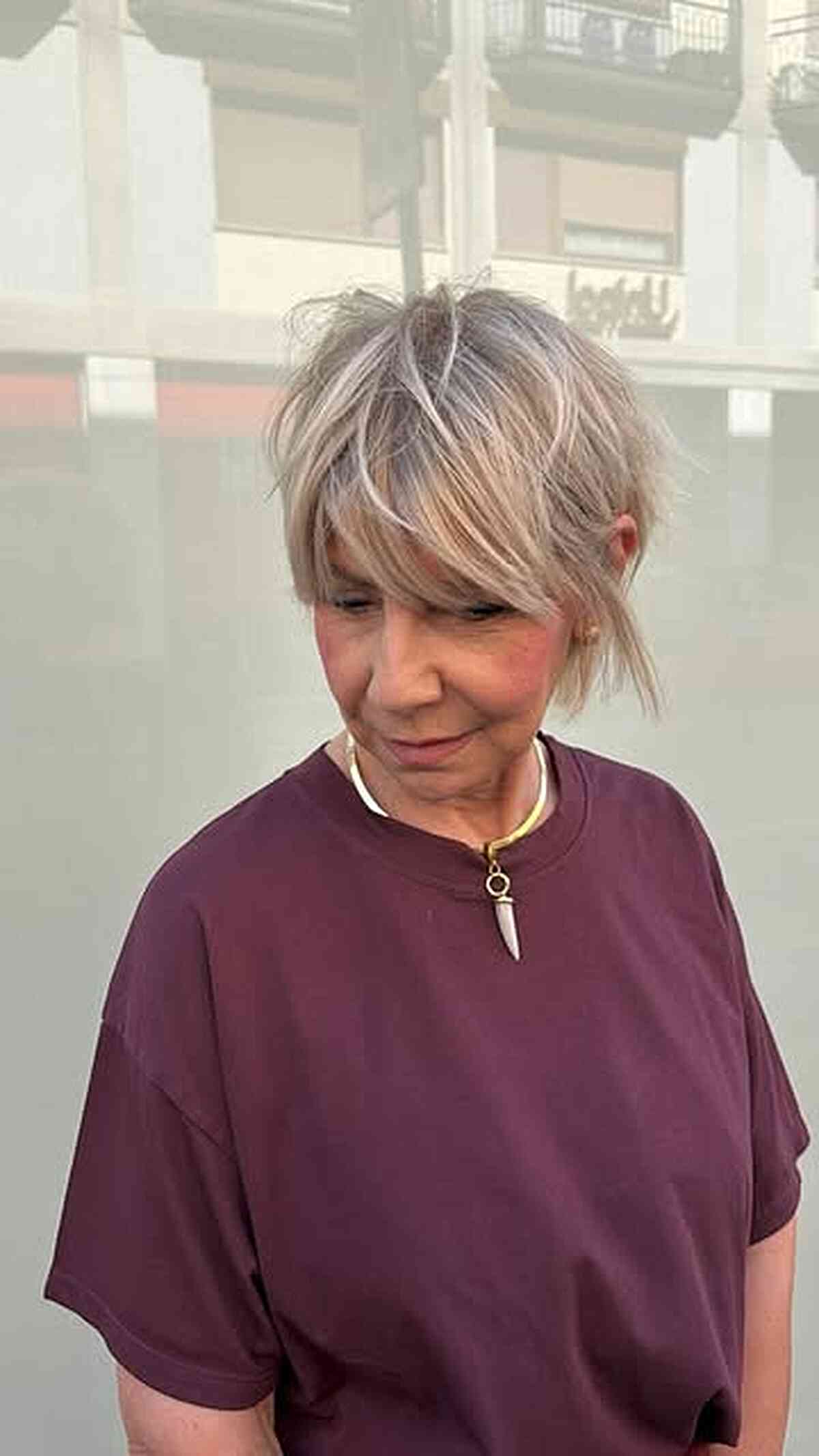 Textured Pixie with Wispy Layers