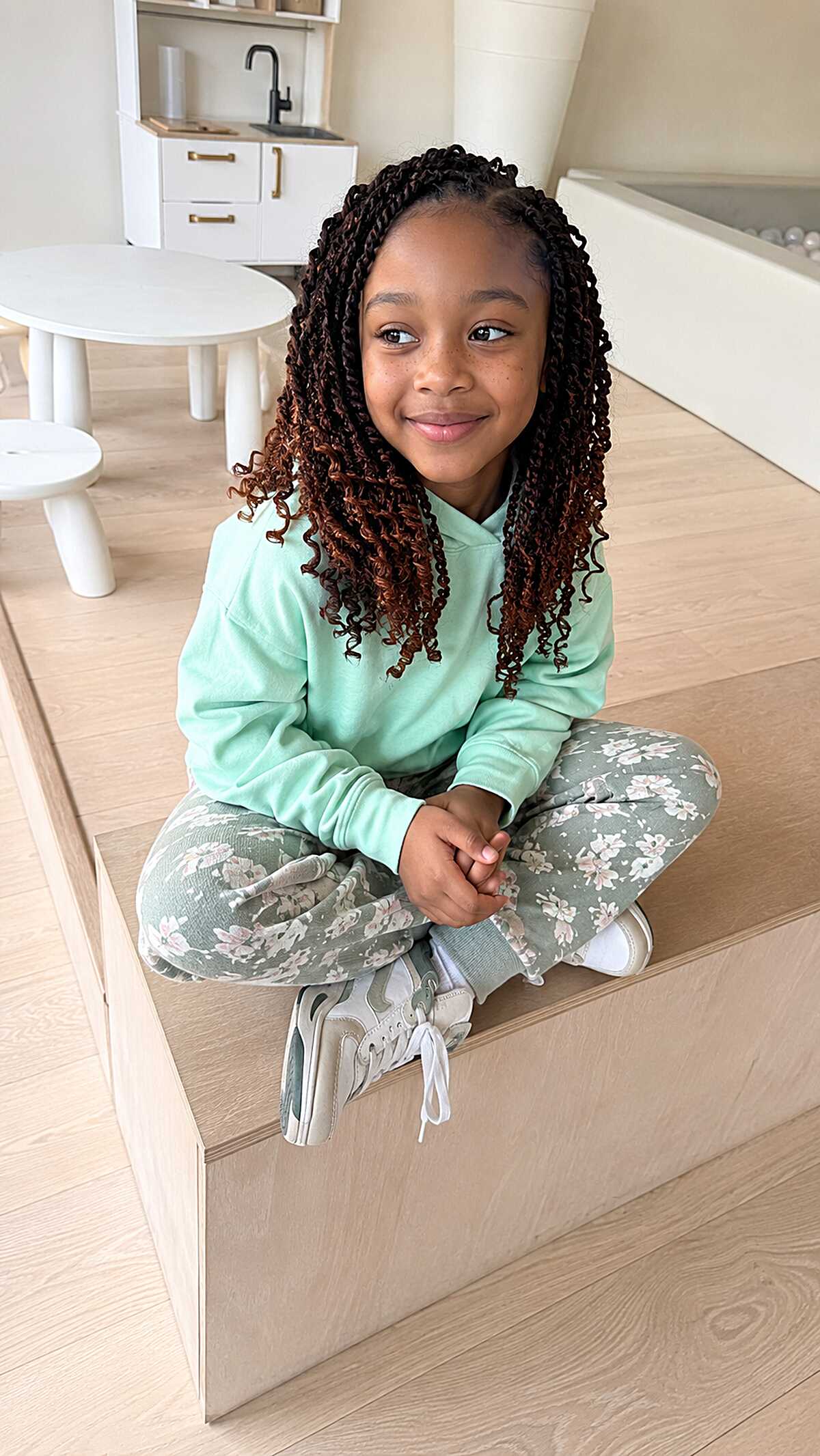 Copper-Tipped Mini Twists with Curly Unraveled Ends