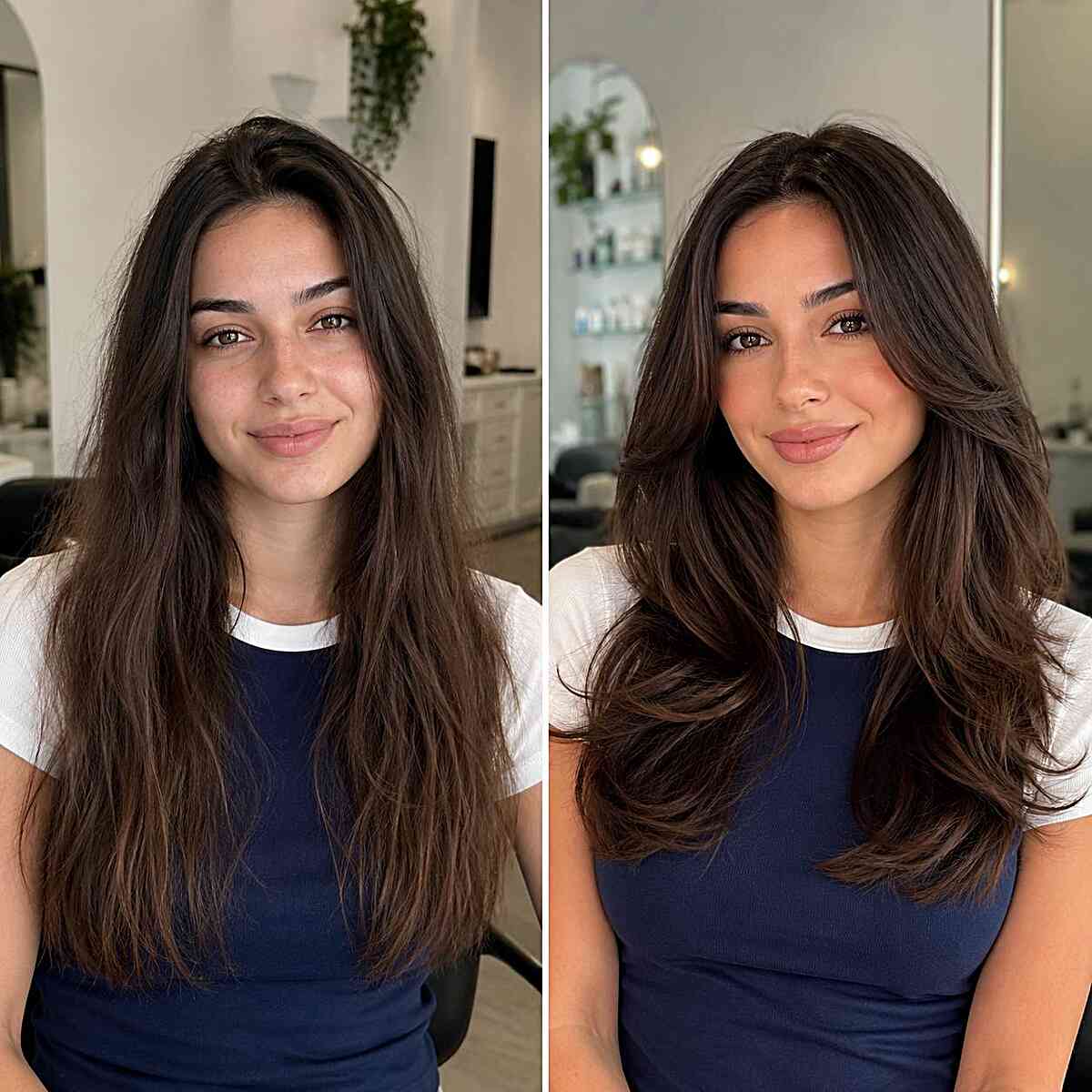 Beautiful Long Layers for Thin Hair