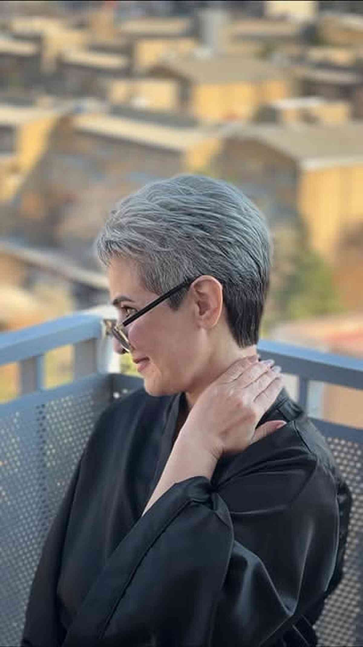 Classic Tapered Pixie with Subtle Texture