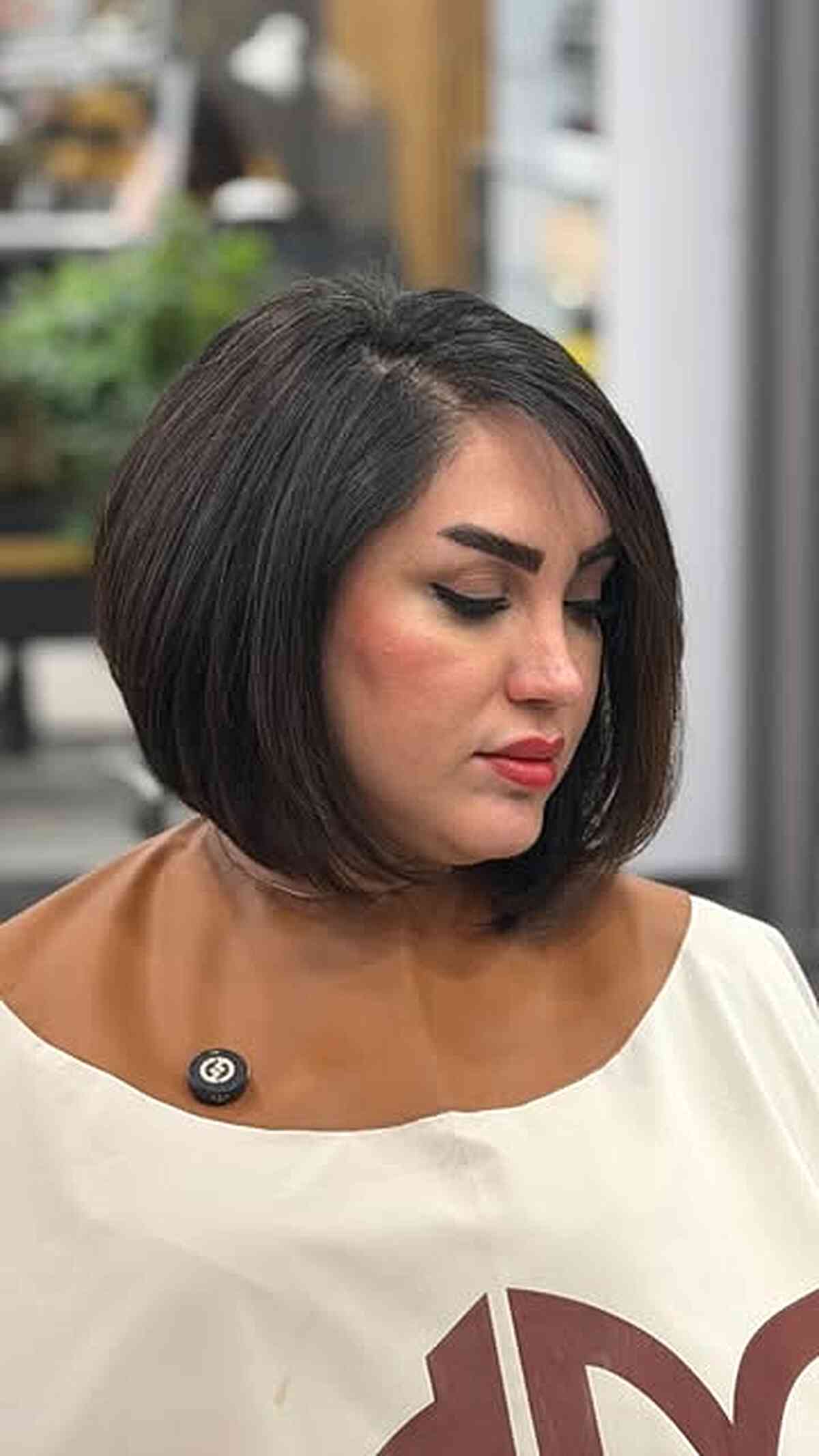 Modern Graduated Bob with Subtle Layers
