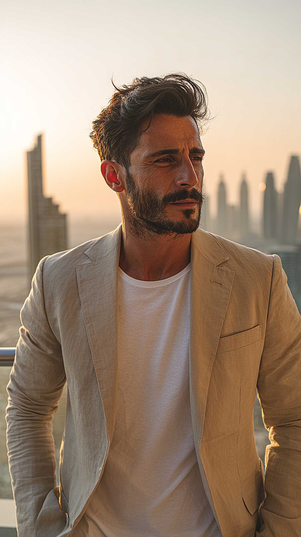 Wind-Caught Flow with Scissor-Tapered Sides